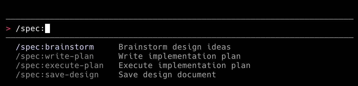 Spec Driven Slash Commands