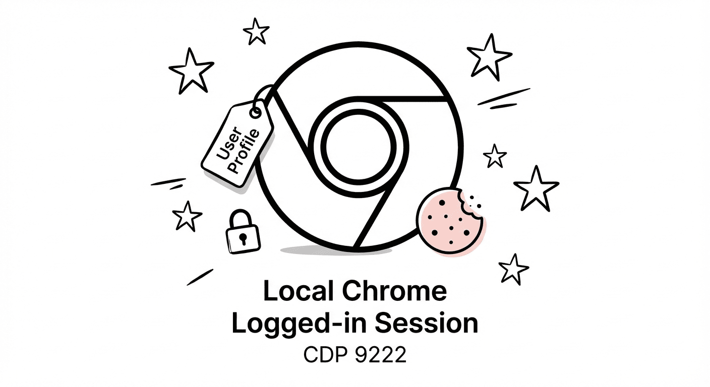 带有登录状态的本地浏览器配置